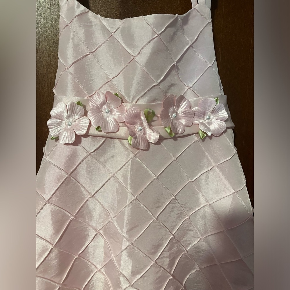 💍Flower Girl Dress💍Children’s Place Taffeta Tulle Waist Dress - Picture 4 of 15